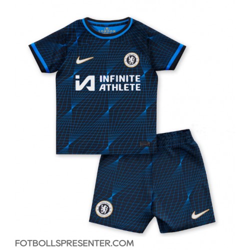 Chelsea Bortatröja Barn 2023-24 Kortärmad (+ korta byxor)